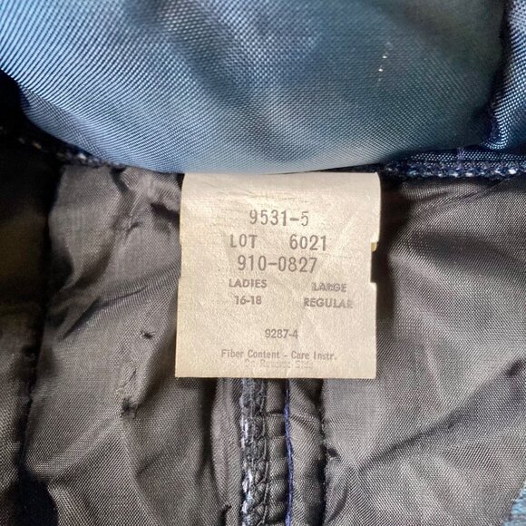 Vintage JC Penny Snowmobile Snowsuit Women's Size 16-18 Large-Regular Snow Suit - Picture 6 of 9